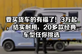 3-5万，20多款小货车任你挑选，开10年都不是问题视频封面
