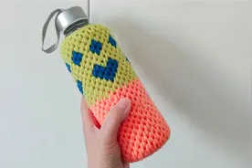 蜂窝针圈钩的方法绝了！可钩成各种漂亮的包包或者杯套，赶紧学吧