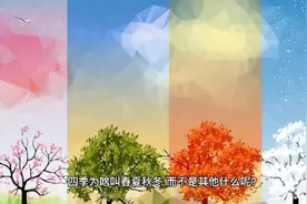 四季为啥叫春夏秋冬？