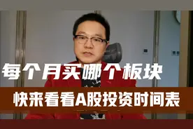 每个月买哪个板块，快来看看A股投资时间表视频封面