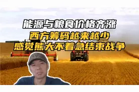 能源与粮食价格齐涨，西方筹码越来越少，感觉熊大不着急结束战争