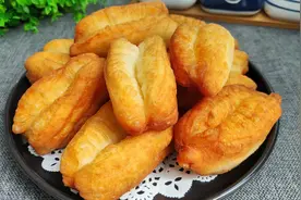 炸小油条，不用提前和面，教你一招，蓬松柔软空芯，新手一次成功