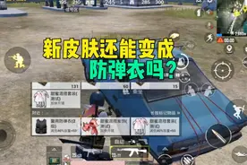 和平精英：新皮肤还能变成防弹衣，这是真的吗？