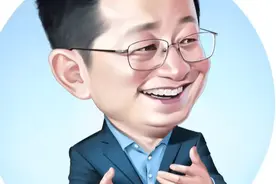 手绘男士气质头像视频封面