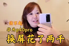 玲姐手机摔坏换屏花了大约2000，使用频率高坏得也快，太不容易了视频封面