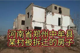 河南省郑州中牟县某村，近几年大规模地“合村并城”被拆迁村庄视频封面
