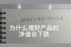 为什么理财产品净值会下跌？视频封面