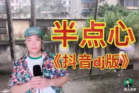 抖音很火的短视频神曲，经常刷到的背景音乐，《半点心》视频封面