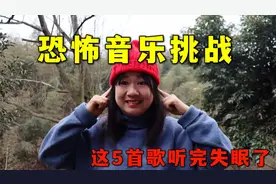 恐怖音乐挑战，网友投稿5首音乐，听完不敢睡觉了