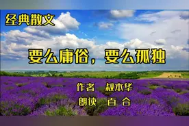 经典散文《要么庸俗要么孤独》作者叔本华，人生哲学