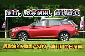 “穷人”首选！最省油的9台国产SUV，便宜、皮实耐用，一公里5毛