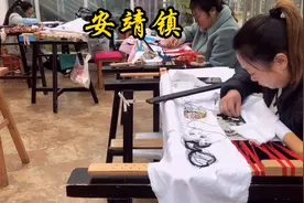 成都郫都区的安靖镇，为蜀绣之乡及发源地之一，绣娘个个技术精湛视频封面