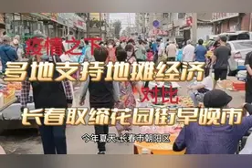 疫情之下，“多地支持地摊经济”对比“长春取缔花园街早晚市”视频封面