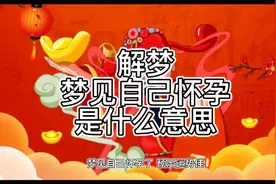 解梦，梦见自己怀孕是什么意思视频封面