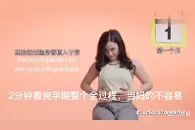 2分钟看完孕期整个过程，当妈的不容易呀！视频封面