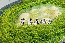 农历三月三别忘了吃荠菜煮鸡蛋，民间说法“吃了一年不头疼”视频封面