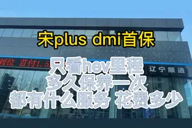 宋plus dmi首保只看hev里程 多久保养一次 都有什么服务 花费多少视频封面