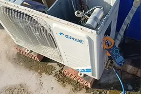 持续的高温天气，空调开启到中午时间段就会自动停机不制冷有没有