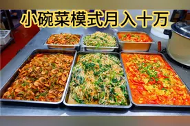 小碗菜快餐模式12元一份，15小时营业额破万！靠味道还是新模式？