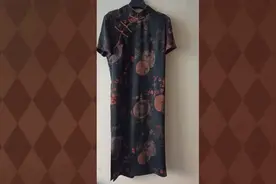 旗袍的裁剪过程，喜欢的朋友一起看看吧