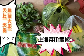 上海菜价飞涨2个蔬菜45元，大米蔬菜一天比一天贵！视频封面