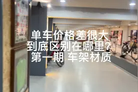 单车价格差很大，到底区别在哪里？先说说材质视频封面