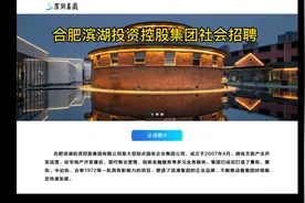 合肥滨湖投资控股集团社会招聘126人，国企正式工，8-10万/年视频封面