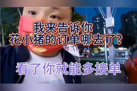 简单说花小猪为什么单少，知道了你就能多接很多单