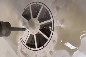 水切割原来这么先进，比线切割干活又快又精密，今天算是见识了