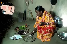 非洲富人家的一顿午饭，反正比我吃的好视频封面