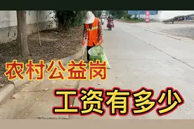 从事农村公益岗的人员，每月工资有多少！
