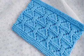 这是一款适合编织男士毛衣、背心、帽子的万能花样，简单好看