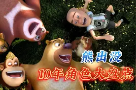 熊出没10年--138个角色大盘点，你还记得多少？视频封面