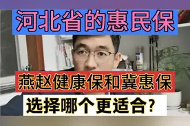 河北省的惠民保，燕赵健康保和冀惠保，选择哪个更适合？视频封面