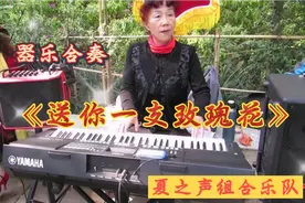 器乐合奏《送你一支玫瑰花》夏之声组合乐队演绎视频封面