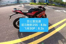 沙夏测试：百公里加速，诺马255魅影8.8s，飞肯3GP为8.2s视频封面