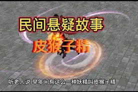 聆听我说——民间悬疑故事《皮猴子精》视频封面