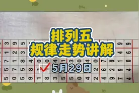 排列五今日规律讲解视频封面