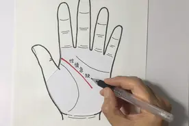 做事没有耐心的人是这样的手相，智慧线图解