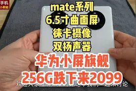 华为Mate旗舰，跌下来2099，256G麒麟9000e+徕卡摄像，双扬声器值视频封面