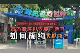 青岛海底世界免门票7个月！如何预约？详细攻略来了视频封面