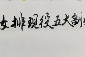 中国女排现役5大副攻手排行榜视频封面