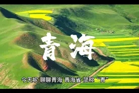 今天聊聊青海有多大，人口多少视频封面