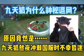 九天狐什么退网的原因？视频封面