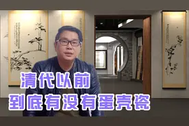 清代以前有蛋壳瓷吗，专家不能固守在自己的一亩三分地里说话视频封面