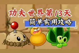 植物大战僵尸2：功夫13困难该如何快速通关？