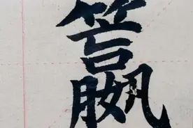 我写过最难写的一个字，没有之一，颜楷三字经：人遗子，金满籝视频封面