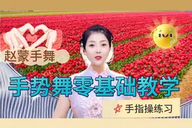 《手势舞零基础教学》手指操分享，二十个动作前五个动作!