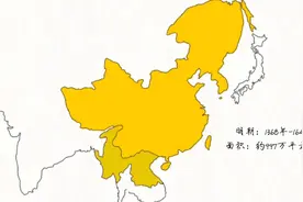 各朝代历史版图对比