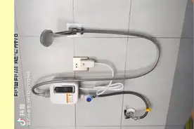 迷你即热热水器，即开即出热水，即关即断电源，节水节电节时。